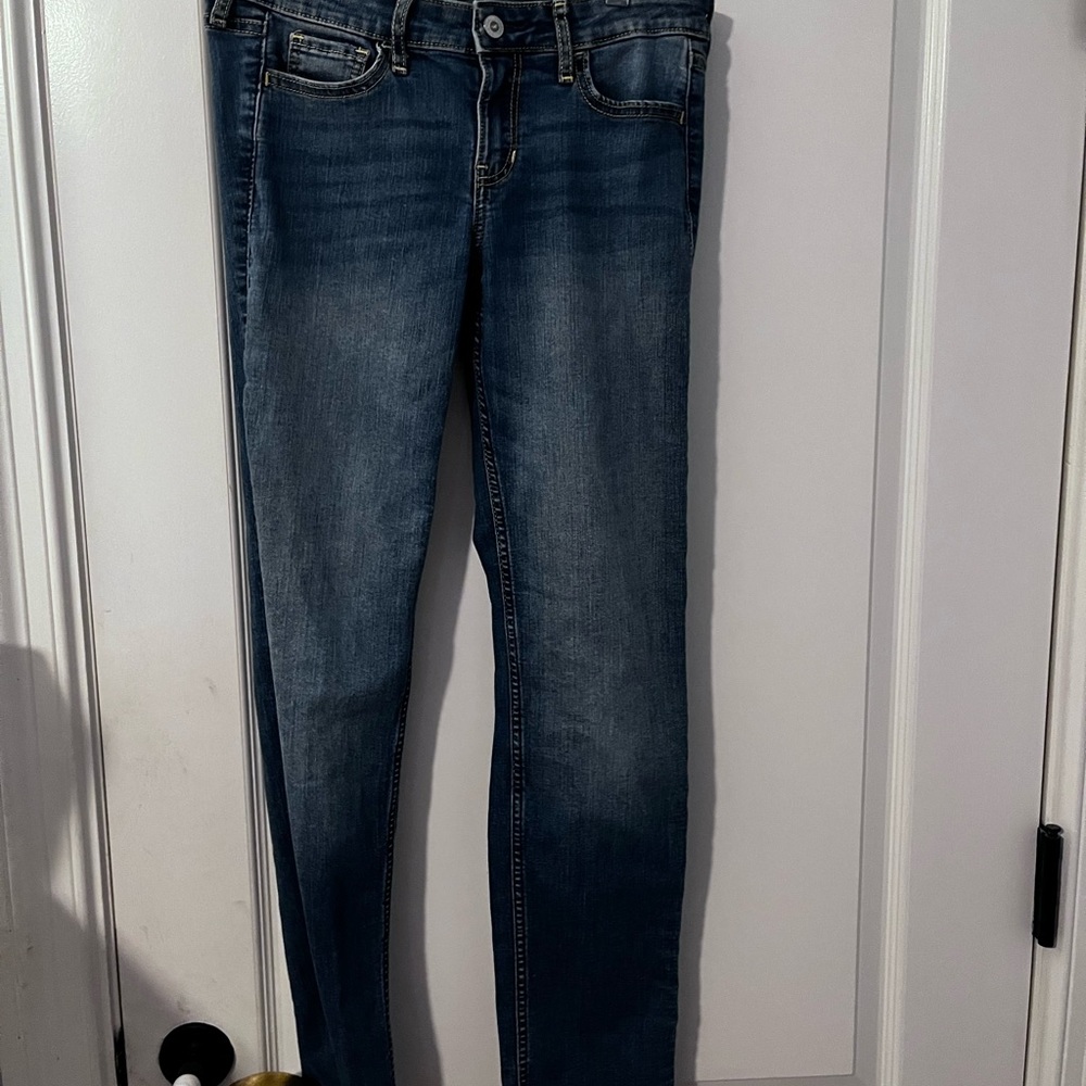 Hollister Blue Skinny Jeans